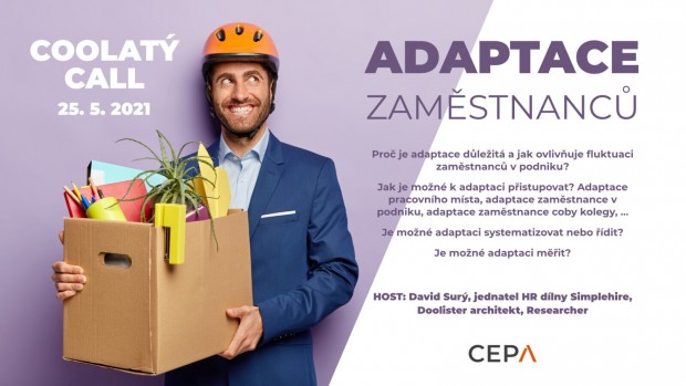 POZVÁNKA NA COOLATÝ CALL „ADAPTACE ZAMĚSTNANCŮ“